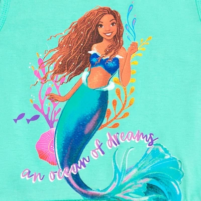 Disney Lilo & Stitch Princess Ariel Girls Tulle Dress Toddler To Big Kid 2 Disney Lilo & Stitch Princess Ariel Girls Tulle Dress Toddler To Big Kid - Image 2