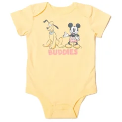 Disney Mickey Mouse Pluto Baby Snap Bodysuits And Pants Newborn To Infant 15 Disney Mickey Mouse Pluto Baby Snap Bodysuits And Pants Newborn To Infant -Disney GUEST 846a2cc9 3f36 4c98 9f32 71fb99f9289c