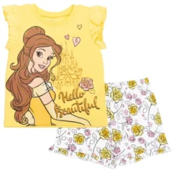 Disney Frozen Moana Princess Rapunzel Snow White Raya And The Last Dragon Baby Girls Peplum T-Shirt And French TerryShorts Outfit Set Infant 17 Disney Frozen Moana Princess Rapunzel Snow White Raya And The Last Dragon Baby Girls Peplum T-Shirt And French TerryShorts Outfit Set Infant -Disney GUEST 856f9838 1ef2 47b2 8aff 31c439cbc1df