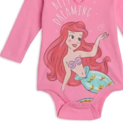 Disney Princess Disney Cinderella Princess Belle Princess Ariel Baby Girls 3 Pack Bodysuits Newborn To Infant -Disney GUEST 861fd331 77ad 400d 8543 0c4cdc72eb61