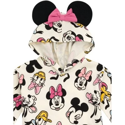 Disney Mickey Mouse Donald Duck Goofy Minnie Mouse Pluto Daisy Duck Fleece Dress Infant To Big Kid 4 Disney Mickey Mouse Donald Duck Goofy Minnie Mouse Pluto Daisy Duck Fleece Dress Infant To Big Kid - Image 4