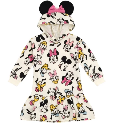 Disney Mickey Mouse Donald Duck Goofy Minnie Mouse Pluto Daisy Duck Fleece Dress Infant To Big Kid 6 Disney Mickey Mouse Donald Duck Goofy Minnie Mouse Pluto Daisy Duck Fleece Dress Infant To Big Kid - Image 6