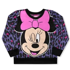 Disney Girl's 2-Pack Fabulous Minnie Mouse Graphic Pullover Sweatshirt And Jogger Pants Set, Leopard Print For Kids 7 Disney Girl's 2-Pack Fabulous Minnie Mouse Graphic Pullover Sweatshirt And Jogger Pants Set, Leopard Print For Kids -Disney GUEST 882355bc cd48 4ae6 be06 8e4fdb4e4d01