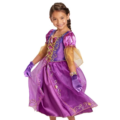 Disney Princess Rapunzel Majestic Dress With Bracelet And Gloves 2 Disney Princess Rapunzel Majestic Dress With Bracelet And Gloves - Image 2
