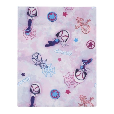 4pc Toddler Disney Ghost Spider Bed Set Pink 2 4pc Toddler Disney Ghost Spider Bed Set Pink - Image 2