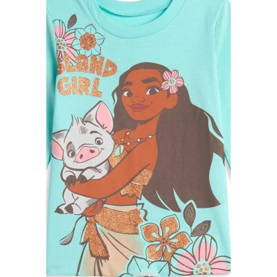 Disney Moana Baby Girls 2 Pack T-Shirts Infant 4 Disney Moana Baby Girls 2 Pack T-Shirts Infant - Image 4