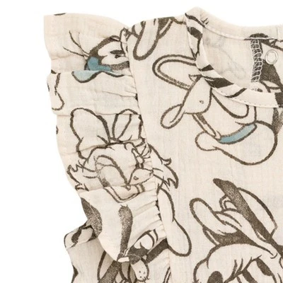 Disney Winnie The Pooh Mickey Mouse Goofy Donald Duck Pluto Baby Girls Romper Newborn To Toddler 2 Disney Winnie The Pooh Mickey Mouse Goofy Donald Duck Pluto Baby Girls Romper Newborn To Toddler - Image 2