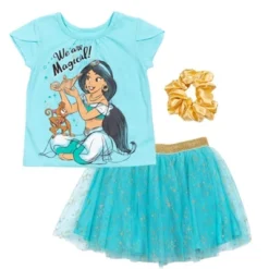 Disney Princess Disney Moana Princess Frozen Rapunzel Jasmine Belle Girls T-Shirt Tulle Skirt And Scrunchie 3 Piece Outfit Set Little Kid To Big Kid 22 Disney Princess Disney Moana Princess Frozen Rapunzel Jasmine Belle Girls T-Shirt Tulle Skirt And Scrunchie 3 Piece Outfit Set Little Kid To Big Kid -Disney GUEST 8a0d90fe 0a71 4d53 a2e7 0e43f0e096ed