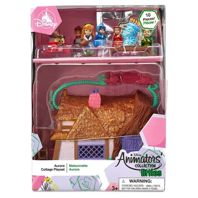 Disney Animators' Collection Littles Sleeping Beauty Aurora Cottage Playset 2 Disney Animators' Collection Littles Sleeping Beauty Aurora Cottage Playset - Image 2
