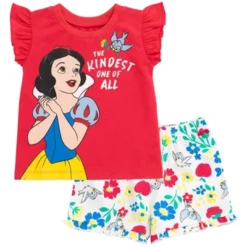 Disney Frozen Moana Princess Rapunzel Snow White Raya And The Last Dragon Girls Peplum T-Shirt And French TerryShorts Outfit Set Little Kid To Big Kid 26 Disney Frozen Moana Princess Rapunzel Snow White Raya And The Last Dragon Girls Peplum T-Shirt And French TerryShorts Outfit Set Little Kid To Big Kid -Disney GUEST 8ce8b1ce 1b5d 4cb5 ad74 69c23058f727