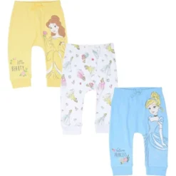 Disney Princess Belle Aurora Cinderella Baby Girls 3 Pack Pants Newborn To Infant 22 Disney Princess Belle Aurora Cinderella Baby Girls 3 Pack Pants Newborn To Infant -Disney GUEST 8d27a2b3 9e6f 4302 a440 2e4a35d5a88d