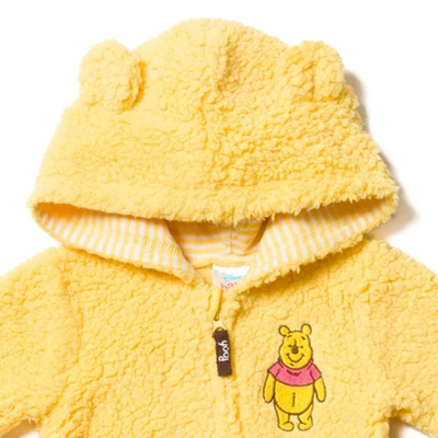 Disney Winnie The Pooh Baby Zip Up Costume Coverall Newborn To Infant 2 Disney Winnie The Pooh Baby Zip Up Costume Coverall Newborn To Infant - Image 2