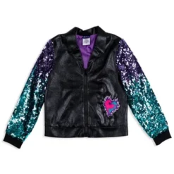 Disney Descendants Mal Sequin Zip Up Jacket Little Kid To Big Kid 19 Disney Descendants Mal Sequin Zip Up Jacket Little Kid To Big Kid -Disney GUEST 953e90a0 a10b 4d42 92c0 eb937f9d7ee0
