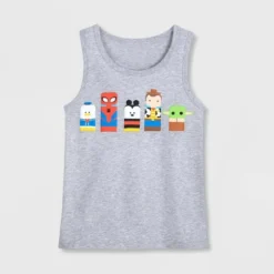 Boys' Disney 100 Unified Characters Tank Top - Heather Gray - Disney Store 7 Boys' Disney 100 Unified Characters Tank Top - Heather Gray - Disney Store -Disney GUEST 9607a7c3 eb60 43d4 8662 77ebeb63560f