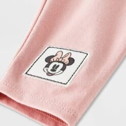 Baby Girls' Disney Mickey Mouse & Friends Polka Dots Top And Bottom Set - Pink -Disney GUEST 99bb12e9 2873 4abc 914b d7b287b0978d