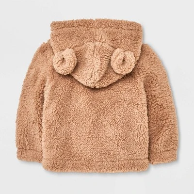 Baby Disney Winnie The Pooh Sherpa Zip-Up Sweatshirt - Tan
