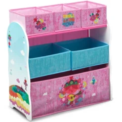 Disney Trolls World Tour Design And Store 6 Bin Toy Organizer - Delta Children -Disney GUEST 9b39b2eb a7a2 4178 a2a5 2d41d0b4367e