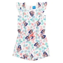 Disney Princess Mulan Belle Ariel Cinderella Sleeveless Romper Pink -Disney GUEST 9d30d056 a66b 4bbc b75d c19ca7a3e215