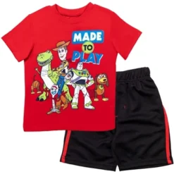 Disney Pixar Toy Story Buzz Lightyear Woody Baby Athletic T-Shirt And Mesh Shorts Outfit Set Infant 15 Disney Pixar Toy Story Buzz Lightyear Woody Baby Athletic T-Shirt And Mesh Shorts Outfit Set Infant -Disney GUEST 9e5f2c85 ad70 49cd 9803 ecd07ab0945c