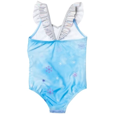 Disney Princess Anna Elsa Frozen Girls 2 Pack One Piece Bathing Suits Little Kid To Big Kid 3 Disney Princess Anna Elsa Frozen Girls 2 Pack One Piece Bathing Suits Little Kid To Big Kid - Image 3