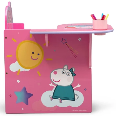 Disney Peppa Pig Chair Desk With Storage Bin - Delta Children 5 Disney Peppa Pig Chair Desk With Storage Bin - Delta Children - Image 5