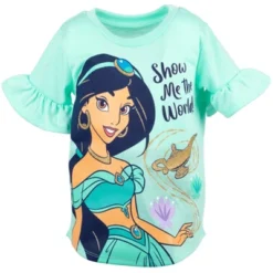 Disney Princess Moana Frozen Little Mermaid Rapunzel Jasmine Belle Girls T-Shirt And Leggings Outfit Set Toddler To Big Kid 16 Disney Princess Moana Frozen Little Mermaid Rapunzel Jasmine Belle Girls T-Shirt And Leggings Outfit Set Toddler To Big Kid -Disney GUEST a205b163 a48b 4e40 900c 747d2462f10c