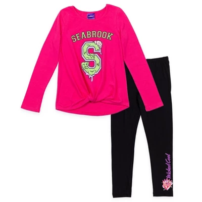 Disney Zombies Girls T-Shirt And Leggings Outfit Set Toddler To Big Kid 8 Disney Zombies Girls T-Shirt And Leggings Outfit Set Toddler To Big Kid - Image 8