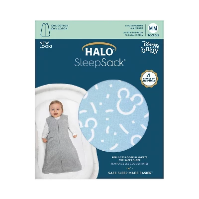 HALO 100% Cotton SleepSack Disney Baby Collection Wearable Blanket 2 HALO 100% Cotton SleepSack Disney Baby Collection Wearable Blanket - Image 2