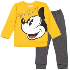 Disney Mickey Mouse Goofy Donald Duck Pluto Baby Fleece Pullover T-Shirt And Pants Infant -Disney GUEST a7dff1f7 58d5 4884 b2b3 c329410dac37