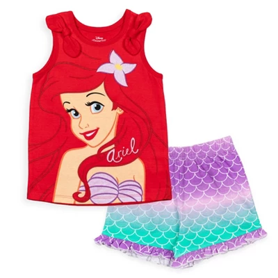 Disney Princess Princess Moana Rapunzel Jasmine Belle Baby Girls Tank Top And French Terry Shorts Infant 9 Disney Princess Princess Moana Rapunzel Jasmine Belle Baby Girls Tank Top And French Terry Shorts Infant - Image 9