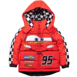 Disney Pixar Cars Lightning McQueen Winter Coat Puffer Jacket Little Kid -Disney GUEST a8e6c4aa a8ee 4e58 bbad c2e976e983a5