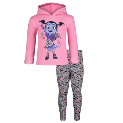 Disney Vampirina Girls Pullover Fleece Hoodie And Leggings Outfit Set Little Kid To Big Kid 8 Disney Vampirina Girls Pullover Fleece Hoodie And Leggings Outfit Set Little Kid To Big Kid - Image 8