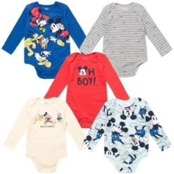 Disney Lion King Winnie The Pooh Mickey Mouse Baby 5 Pack Bodysuits Newborn To Infant 17 Disney Lion King Winnie The Pooh Mickey Mouse Baby 5 Pack Bodysuits Newborn To Infant -Disney GUEST aa11447b 9c7c 43dc bfa7 6c226cee948e