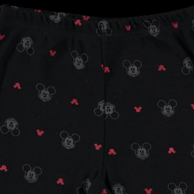 Disney Mickey Mouse Baby Bodysuit Jogger Pants Bib And Hat 4 Piece Outfit Set Newborn To Infant 7 Disney Mickey Mouse Baby Bodysuit Jogger Pants Bib And Hat 4 Piece Outfit Set Newborn To Infant - Image 7