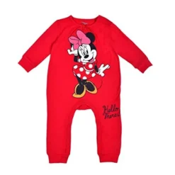 Disney Baby Girl's 2-Pack Minnie Mouse Footless Coverall Jumpsuit Babywear Set For Infant -Disney GUEST ac8f9a82 8886 4f2f 8379 c7f4ee101ae4