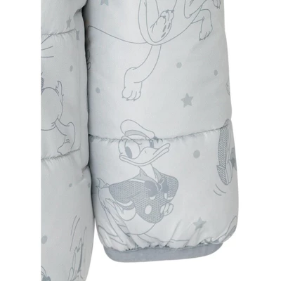 Disney Mickey Mouse Goofy Donald Duck Pluto Zip Up Puffer Jacket Toddler 5 Disney Mickey Mouse Goofy Donald Duck Pluto Zip Up Puffer Jacket Toddler - Image 5