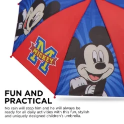 Disney Mickey Mouse Boys Umbrella And Raincoat Set, Kids Ages 2-5 -Disney GUEST b0b1c108 82ee 4fab aa2f 6f69f37677d9