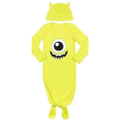 Disney Monsters Inc. Mike Baby Boys Knotted Long Sleeve Swaddle Sleeper Gown & Hat Set 14 Disney Monsters Inc. Mike Baby Boys Knotted Long Sleeve Swaddle Sleeper Gown & Hat Set -Disney GUEST b225edc4 2177 49d3 8051 ee83368c8436