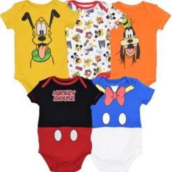Disney Mickey Mouse Lion King Winnie The Pooh Pixar Toy Story Finding Nemo Baby 5 Pack Bodysuits Newborn To Infant 23 Disney Mickey Mouse Lion King Winnie The Pooh Pixar Toy Story Finding Nemo Baby 5 Pack Bodysuits Newborn To Infant -Disney GUEST b410b444 0155 4405 af4f 22c58760e6e2