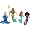 Disney Princess Disney The Little Mermaid Land & Sea Ariel Ultimate Story Set With 7 Small Dolls And 4 Figures