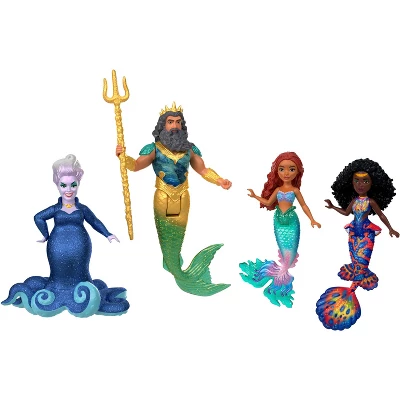 Disney Princess Disney The Little Mermaid Land & Sea Ariel Ultimate Story Set With 7 Small Dolls And 4 Figures 1 Disney Princess Disney The Little Mermaid Land & Sea Ariel Ultimate Story Set With 7 Small Dolls And 4 Figures
