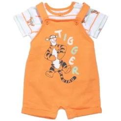 Disney Tigger Winnie The Pooh Baby French Terry Short Overalls T-Shirt And Hat 3 Piece Outfit Set Newborn To Infant 14 Disney Tigger Winnie The Pooh Baby French Terry Short Overalls T-Shirt And Hat 3 Piece Outfit Set Newborn To Infant -Disney GUEST b5b47b67 39ac 4452 82c8 2c8be771f1ab