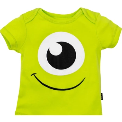 Disney Pixar Monsters Inc. Mike Baby Cuddly Costume Short Sleeve Bodysuit & Hat 2 Disney Pixar Monsters Inc. Mike Baby Cuddly Costume Short Sleeve Bodysuit & Hat - Image 2