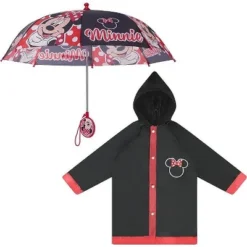 Disney Minnie Mouse Girl's Umbrella And Raincoat Set, Kids Ages 2-5 -Disney GUEST b72f8ddd 013a 4ab6 a600 5b2bd7753e0a