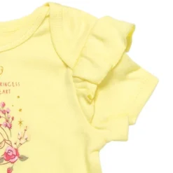 Disney Princess Belle Ariel Tiana Baby Girls Bodysuit French Terry Jumper And Headband 3 Piece Outfit Set Newborn To Infant -Disney GUEST bb95cc00 22cc 4d81 80e9 4a83ea8ff71d