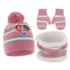 Disney Princess Winter Hat, Scarf, & Mittens/Gloves Set, Kids Ages 2-7 6 Disney Princess Winter Hat, Scarf, & Mittens/Gloves Set, Kids Ages 2-7 -Disney GUEST bbe65962 8081 40aa aeea 32168908ab4c