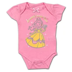 Disney Girl's 3-Pack Character Print Short Sleeve Bow Front Baby Creeper Set 11 Disney Girl's 3-Pack Character Print Short Sleeve Bow Front Baby Creeper Set -Disney GUEST bc7839c0 64be 4918 a814 61a011d7d81c