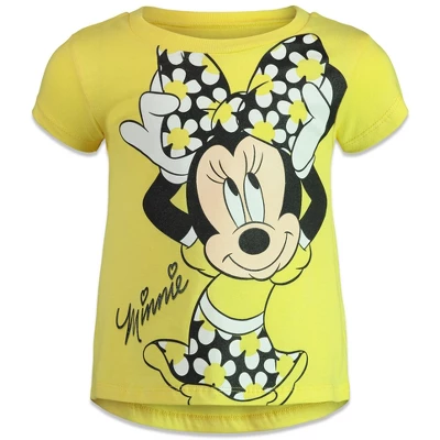 Disney Minnie Mouse Baby Girls 4 Pack Graphic T-Shirt 3 Disney Minnie Mouse Baby Girls 4 Pack Graphic T-Shirt - Image 3