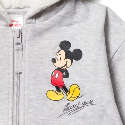 Disney Mickey Mouse Minnie Mouse Lion King Simba Baby Fleece Zip Up Hoodie Newborn To Infant 2 Disney Mickey Mouse Minnie Mouse Lion King Simba Baby Fleece Zip Up Hoodie Newborn To Infant - Image 2
