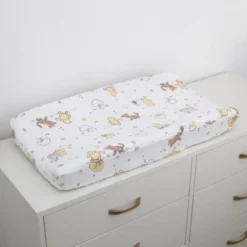 Disney Baby Winnie The Pooh Classic Pooh Quilted Changing Pad Cover